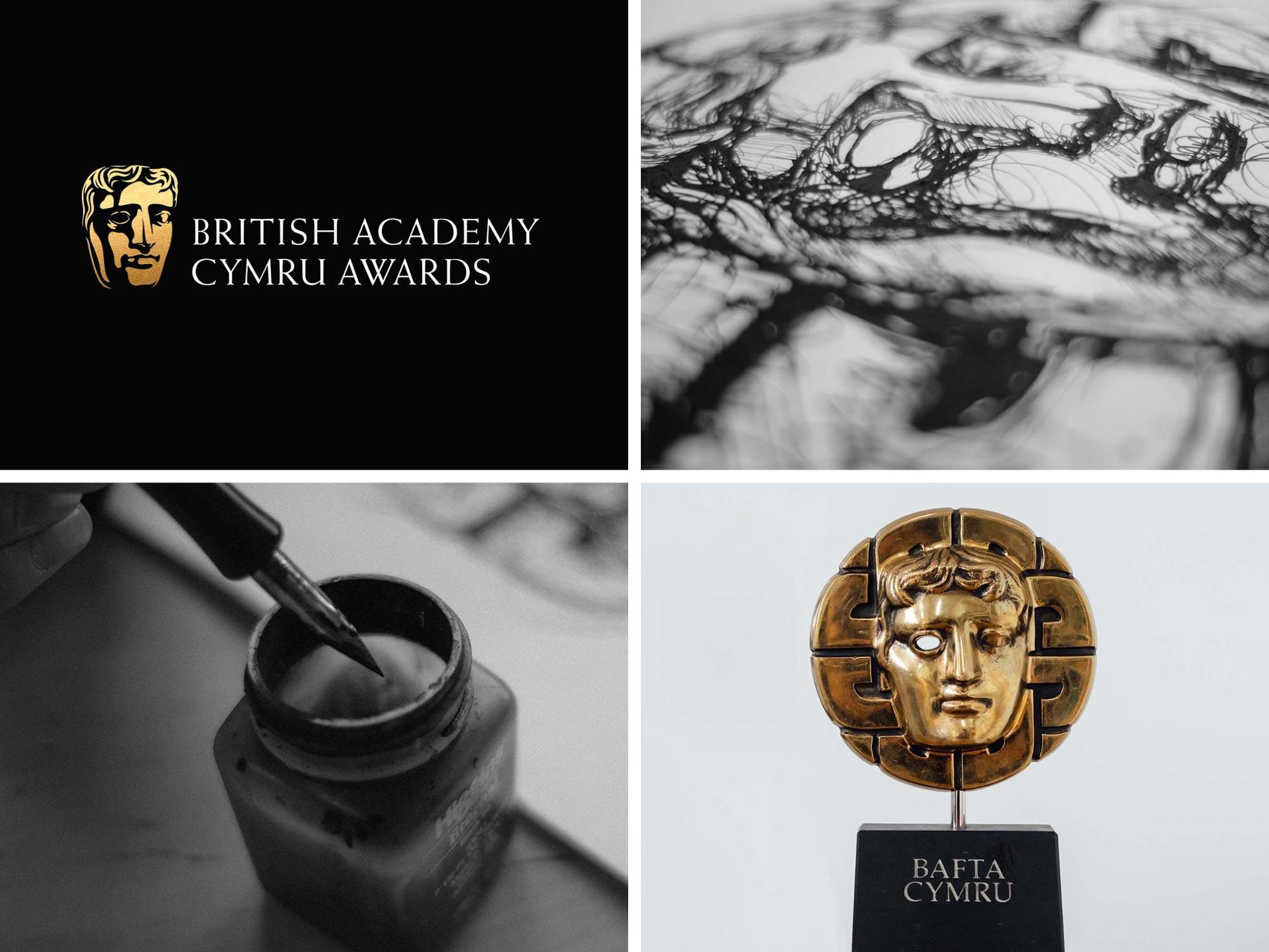 graphic design branding studio ampersand john & jane bafta cymru