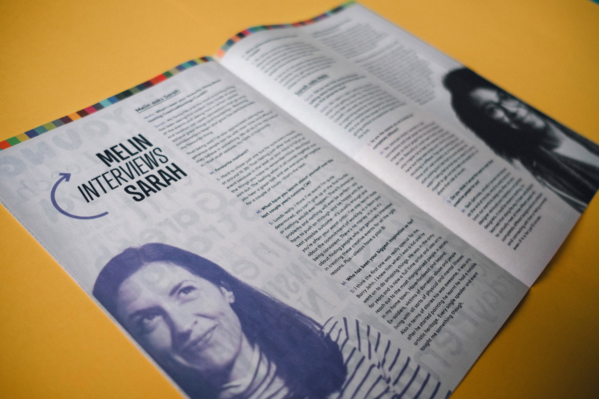 CreativeMornings/Cardiff newspaper