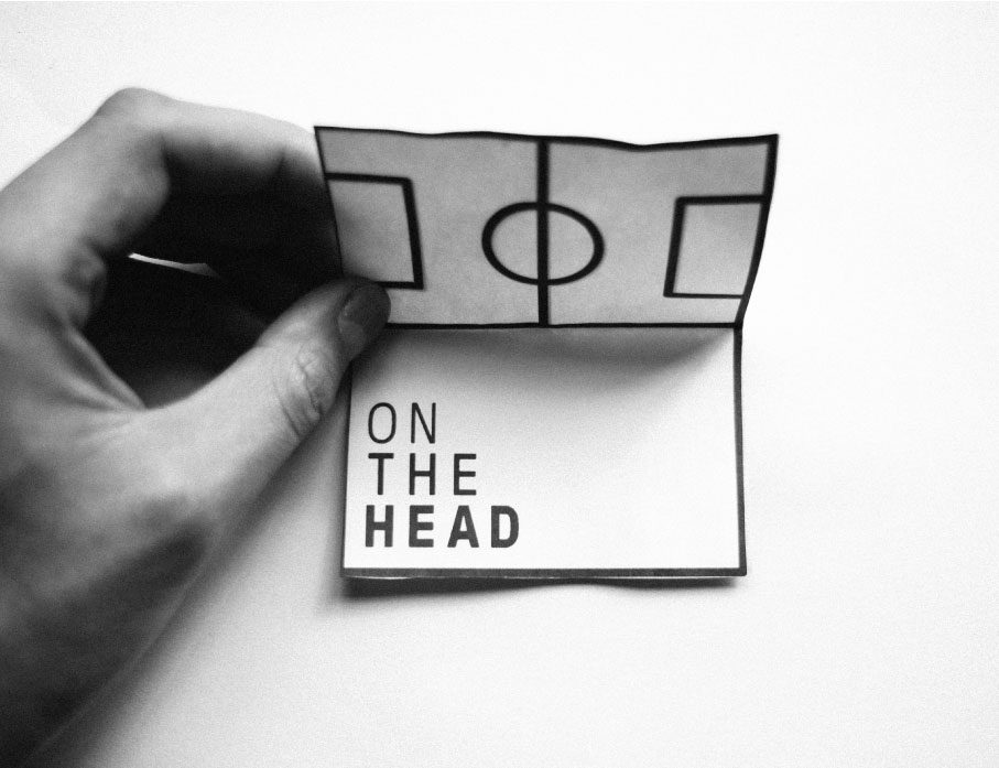 On The Head Football Liverpool University Mental Health Research Brand Design Branding Logo